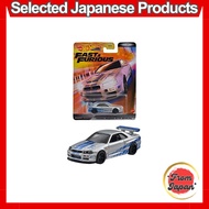 Hot Wheels Retro Entertainment Fast & Furious Nissan Skyline GT-R (BNR34) [Ages 3 and up] HCP28 Silv