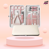 Nail Art Set Gunting Kuku Manicure Pedicure 18 PCS / Set Komplit Manicure / Set Gunting Kuku Canteng