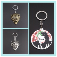 Dark Knight joker Keychain Heath Ledger Pendant