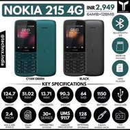 Nokia 215 4G โทรศัพท์มือถือปุ่มกด จอ2.4นิ้ว ปุ่มกดไทย/เมนูไทย