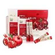 韩国保健品正官庄红石榴液饮品高丽参人参红参浓缩口服液10g*30袋Korean Health Products Zhengguanzhuang Red Pomegranate Liquid Drink