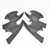 Xuming สำหรับ TOYOTA CAMRY 2007-2011ฝาครอบที่จับประตูรถลายคาร์บอนไฟเบอร์ CAMRY XV40ชามมือจับประตูด้า