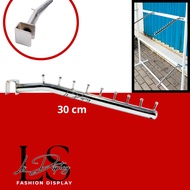 GANTUNGAN 9-point IRON FLUTE HANGER for Square Pipe Goal - 9-point grafting flute