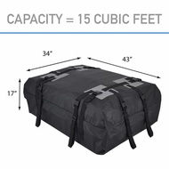 กระเป๋าหลังคา420D กันน้ำ รถ หลังคาบรรทุกสัมภาระ Universal กระเป๋าเดินทาง Carrier Storage Bucket Trav