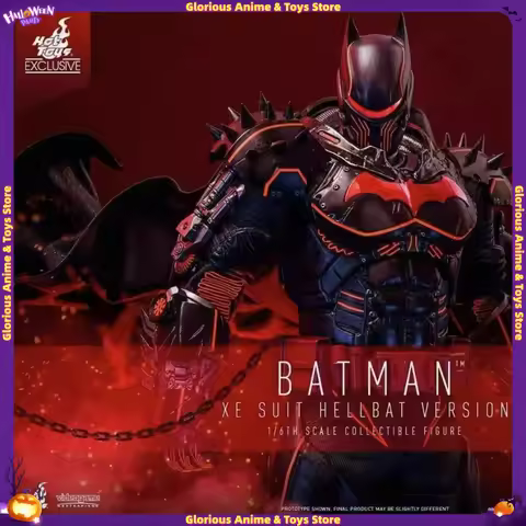 24-hour Shipping HOT TOYS Hell Batman 1/6 Batman Arkham Origin Thermal Edition Hell Bat Armor VGM73 