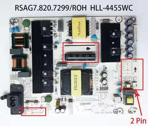 RSAG7.820.7299/ROH HLL-4455WC RSAG7.820.7299 Power Supply Board for HISENSE H43N5500UK H49N5500UK TV