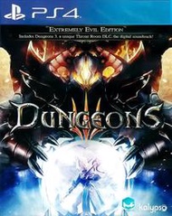 【全新未拆】PS4 我是魔王 地城守護者3 地下城經營與即時戰略 DUNGEONS 3 英文版【台中恐龍電玩】
