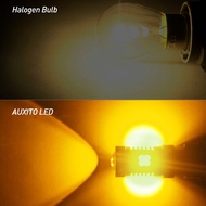AUXITO 2 ชิ้น Canbus W21 / 5W 7443 T20 หลอดไฟ LED เบรคเบรคไฟ 7440 หลอดไฟ LED สำหรับสำรองไฟย้อนกลับสี