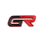 1 Piece Modified 3D GR Logo Car Body Metal Emblem Sticker for Toyota Camry Corolla Avanza Yaris Vios