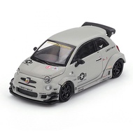 Mini GT MGT01064 1064 1064 1/64 Abarth 595 LB-WORKS x Abas Works Fighters Diecast Scale Model Car
