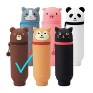Smart Fit Lihit Lab 矽膠造型筆袋 （熊仔）silicon pencil case (bear)