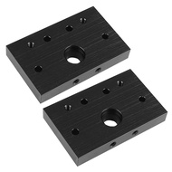 2X C-Beam Face Mounting Plate Screw End Face Fixing Plate Engraving Machine Cnc Accessories Open Sou