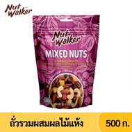 ถั่วรวมผสมผลไม้แห้ง นัทวอร์คเกอร์ 500 กรัม. NUT WALKER MIXED NUTS & DRIED FRUITS Big Pack (packaging