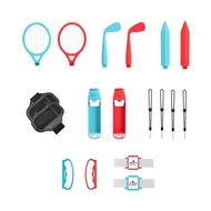 【Discount】 18 In 1 For Nintendo Switch Sports Control Joy-Con Wristband Tennis Racket Fitness Motion Detachable Set Game Accessories