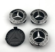 โลโก้ Mercedes Benz โลโก้ติดล้อ โลโก้ล้อรถ เซ็ต4ชิ้น ขนาด75mm