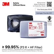3M™ 6038 P3R & 7093C P100 Hydrogen Fluoride Cartridge/Use with 3M™ 6000/6500QL/7000 Series Respirato