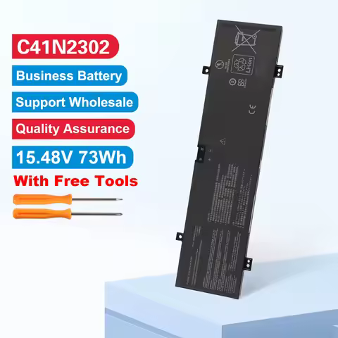 C41N2302 15.48V 73Wh Laptop Battery For ASUS FA401WV370-0EAEXHB8X10 41R1 FA401 For ASUS ROG Zephyrus