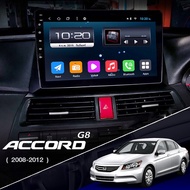 จอแอนดรอยด์ เครื่องเสียงติดรถยนต์ ตรงรุ่น Honda Accord G8 2008-2012 Ram 2GB/Rom 32GB จอ IPS ขนาด 10 นิ้ว New Android Version อุปกรณ์ครบ