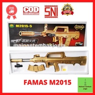 Mainan Tembakan Type Famas M2015 Gold