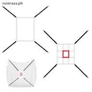 ruieraaaPET Baseball Practice Net Portable Hitting Pitching Batting Training Net Baseball Bastop Net