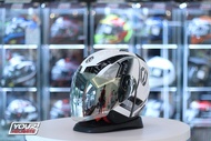 หมวกกันน็อค INDEX HELMETS รุ่น TITAN8 WHITE