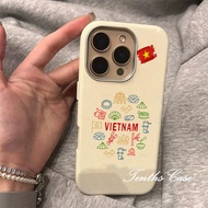 For OPPO A3X A60 A79 A38 A18 A95 A94 A93 A92 A78 A76 A17 A16 A15 A31 A53 2020 Vietnam Letter Leather