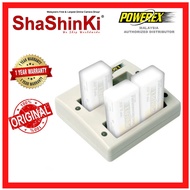 Maha PowerEx MH-C490F Stealth Two Hour Compact 4 Bank 9-Volt Charger
