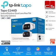 TP-LINK Tapo C246D Indoor/Outdoor Dual Lens Pan/Tilt Security Camera