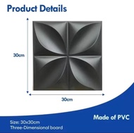 PAKET 10 PCS || Wall Panel 3D Dekorasi Dinding PVC Timbul Wallpaper Dinding Ruangan Kamar Latar Bela