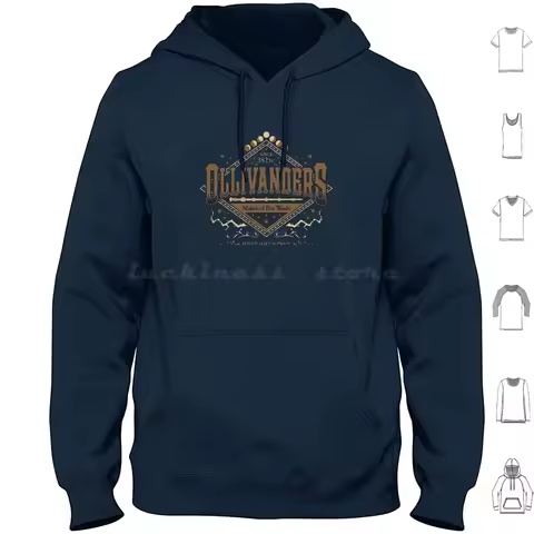 Fine Wand Makers Hoodies Long Sleeve Wand Witch Wizard London Potter Elder Wand Dragon Alley Magic O