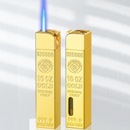 Pemetik Api Jet Biru Bar Emas Gas Butana