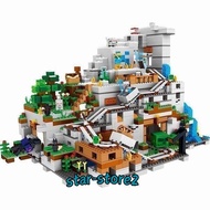 マインクラフト 山の洞窟 The Mountain Cave 大人気ミニフィグ 豪華セット マインクラフト ブロック レゴ 互換 　