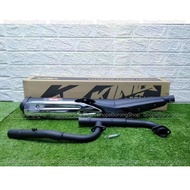 KINGDRAG KING DRAG EXHAUST STANDARD STD RACING OPEN PIPE PAIP SRL 115 LAGENDA / SRL Fi 115 SRL115