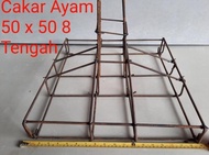 BESI- CAKAR AYAM 50X50