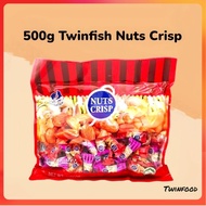 500g TwinFish Nut Crisp Nuts Crispy Kacang Tumbuk