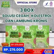 Paket 3 Box Nutriflakes Sereal Umbi Garut | Ampuh Mengatasi Asam Lambung Gerd - obat asam lambung