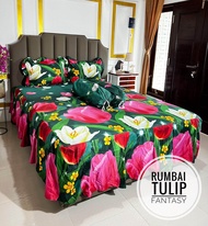 Sprei Rumbai Biasa Motif Tulip Sprei Rumbai Biasa Flower Tulip Sprei Rumbai Biasa Motif Bunga Tulip 