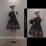 Full Print Aria of Light|Night Whispering Sling lolita lolita Skirt lolita Sling Skirt yy5.22