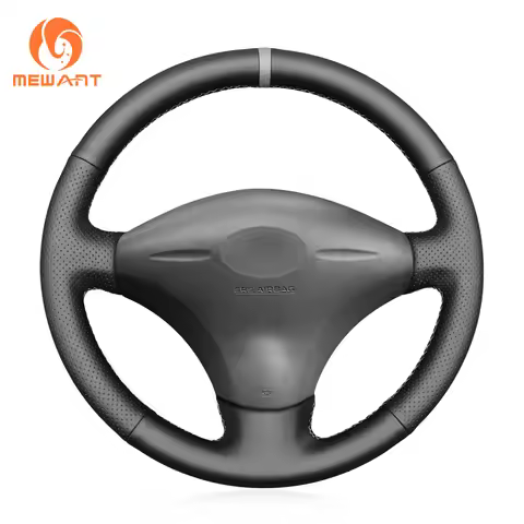 MEWANT for Toyota ECHO car steering wheel cover car accessories for Toyota ECHO 2000-2005 Yaris Vitz