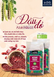 Đậu Đỏ Azuki Hữu Cơ SOTTOLESTELLE 500g thenewlife0909