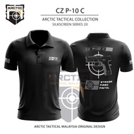 2026 Arctic fashion Tactical Malaysia Microfiber Jersey Polo Collar T-Shirt CZ P10-C Ready Stock Mal