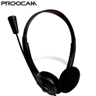 Proocam S-900 headphone For customer service gaming office full ear bud