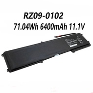 RZ09-0102 71.04Wh 6400mAh 11.1V Laptop Battery For Razer Blade 14 " RZ09-01161E31 RZ09-01161E32-R3U1