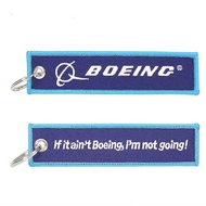 Boeing Keychain Tag remove before flight