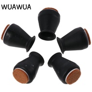 WUAWUA 16Pcs Chair Leg Floor Protectors, Silicone Rubber Furniture Leg Caps, Fit 0.5'' - 0.9'' Furni