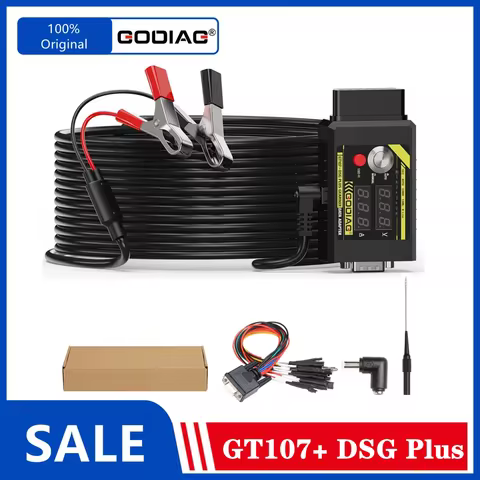 GODIAG GT107+ GT107 Plus DSG Plus Gearbox Data Adapter For Benz/BMW DQ250 DQ200 VL381 VL300 DQ500 DL