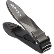 Nail Clippers for Men with Catcher - KLIPP Heavy Duty Razor-Sharp Self-Collecting Nail Cutter, Ergon