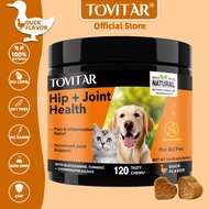 Tovitar® hip and joint support for dogs and cats with soft chewing joint health supplement