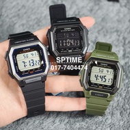CASIO DIGITAL W-738H-1A / W-738H-1B / W-738H-3A / W-738H LARGE LCD RESIN BAND UNISEX DIGITAL WATCH