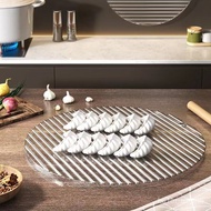 Dumpling Plate Simple Dumpling Cover Curtain Dumpling Tray Household Dumpling Pad Storage Plate Mutton Hot Pot Dish